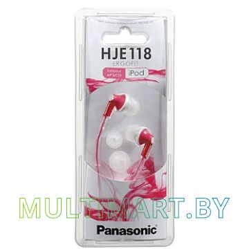 Наушники Panasonic RP-HJE118GU-P (розовый) картинка 2